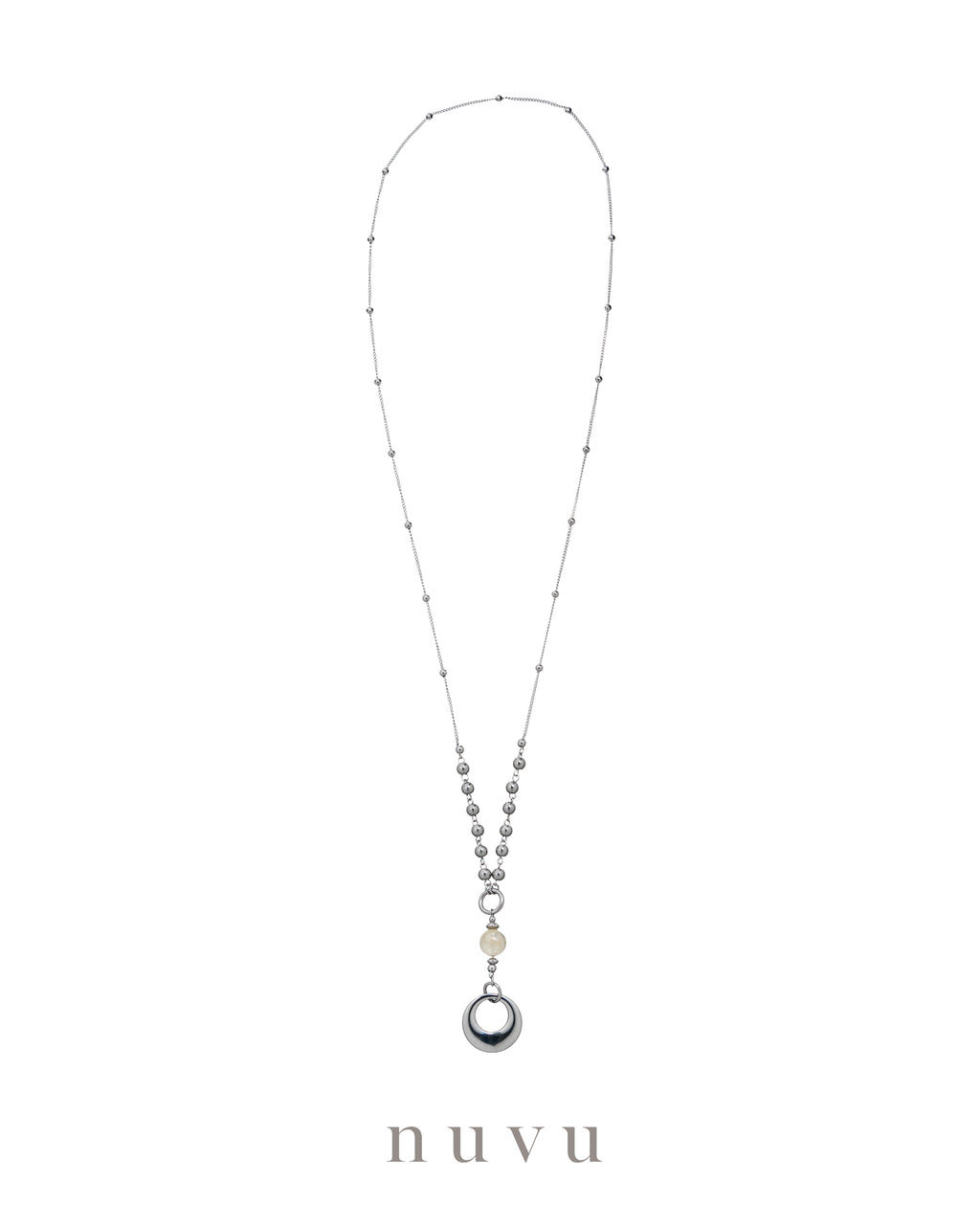 NUVU Whispering Snow Necklace （76cm）