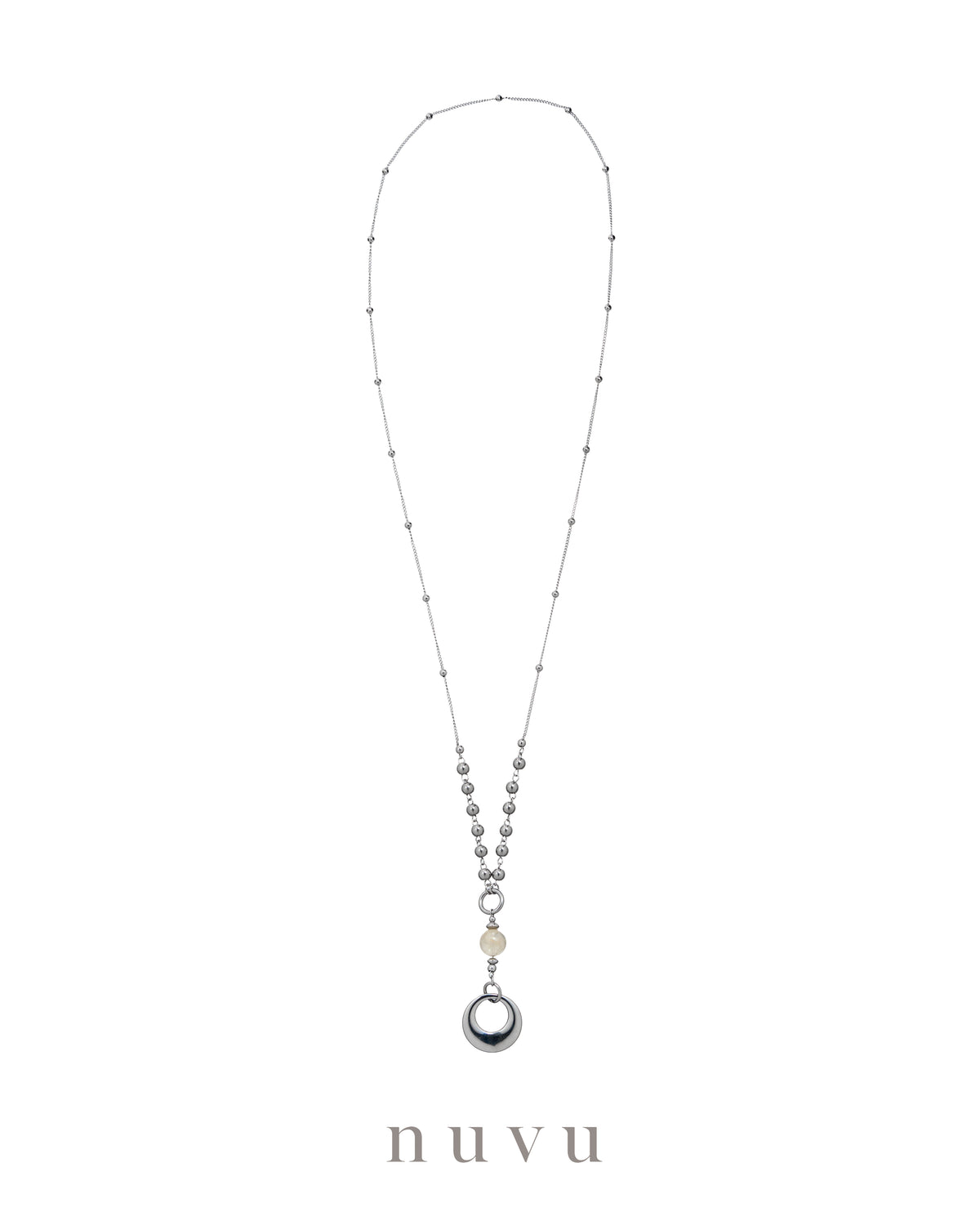 NUVU Whispering Snow Necklace （76cm）