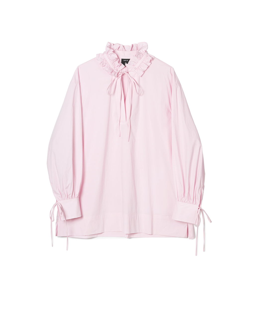 Ruffle Tie Blouse