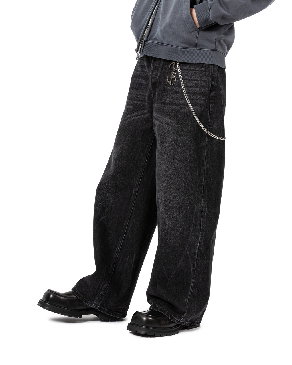 Denim Baggy Pants