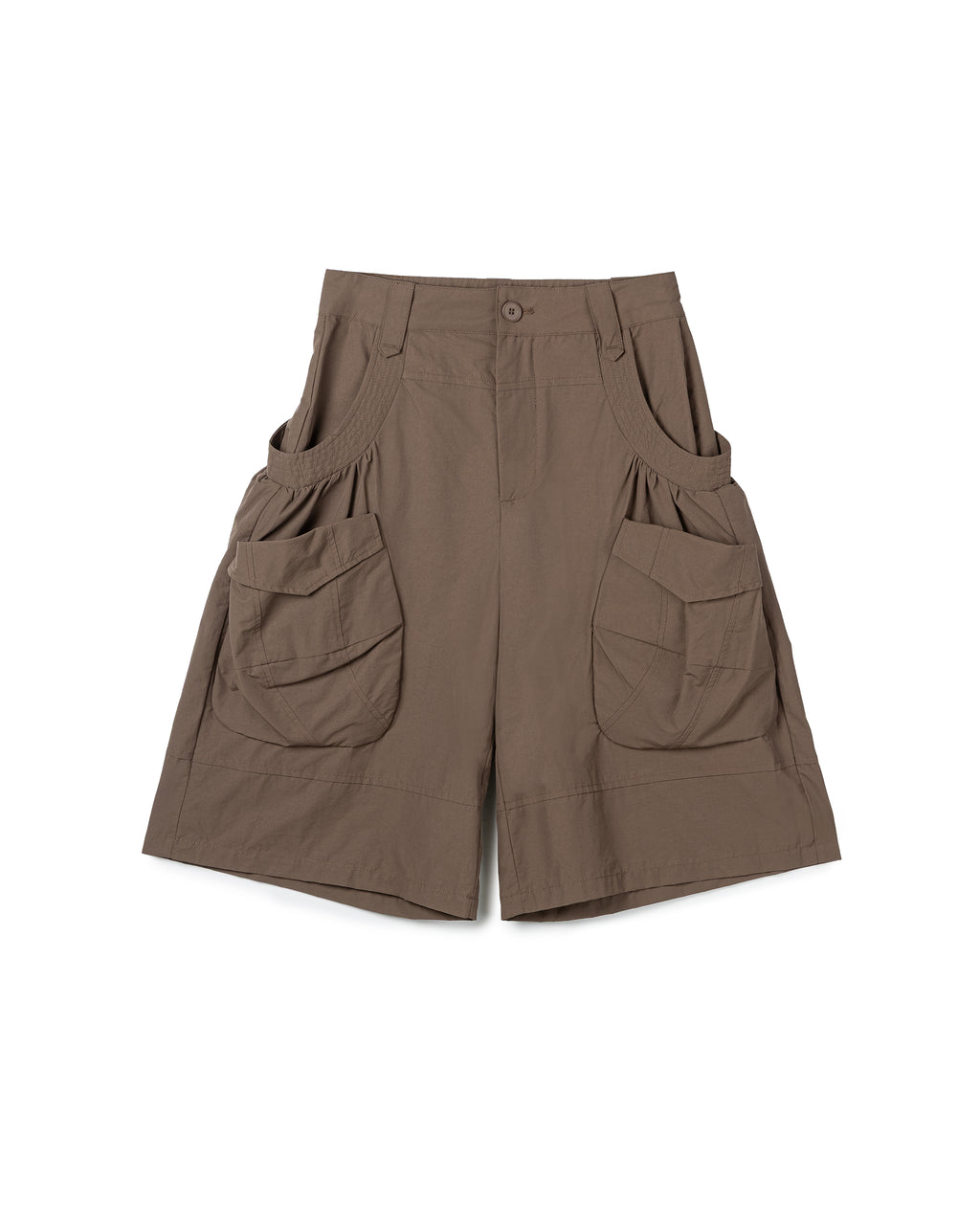 Utility Cargo Cotton Shorts