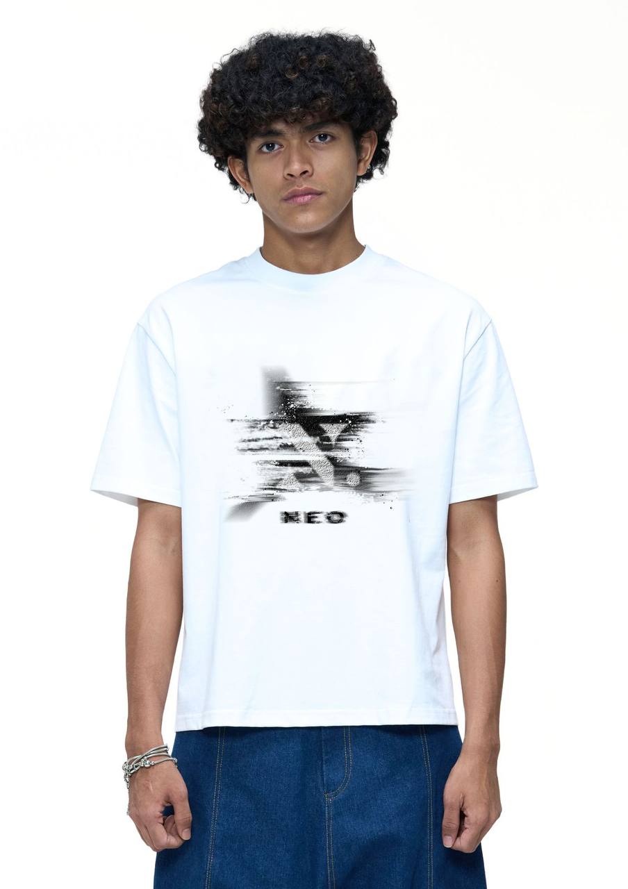 N E O Glitch Logo Tee