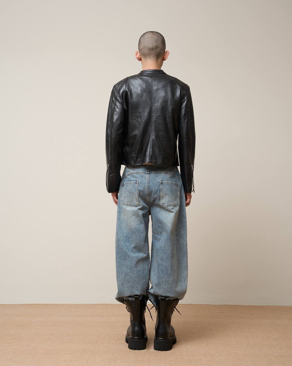 Vol.3 Ch.2 Plaid-lined Leather Jacket