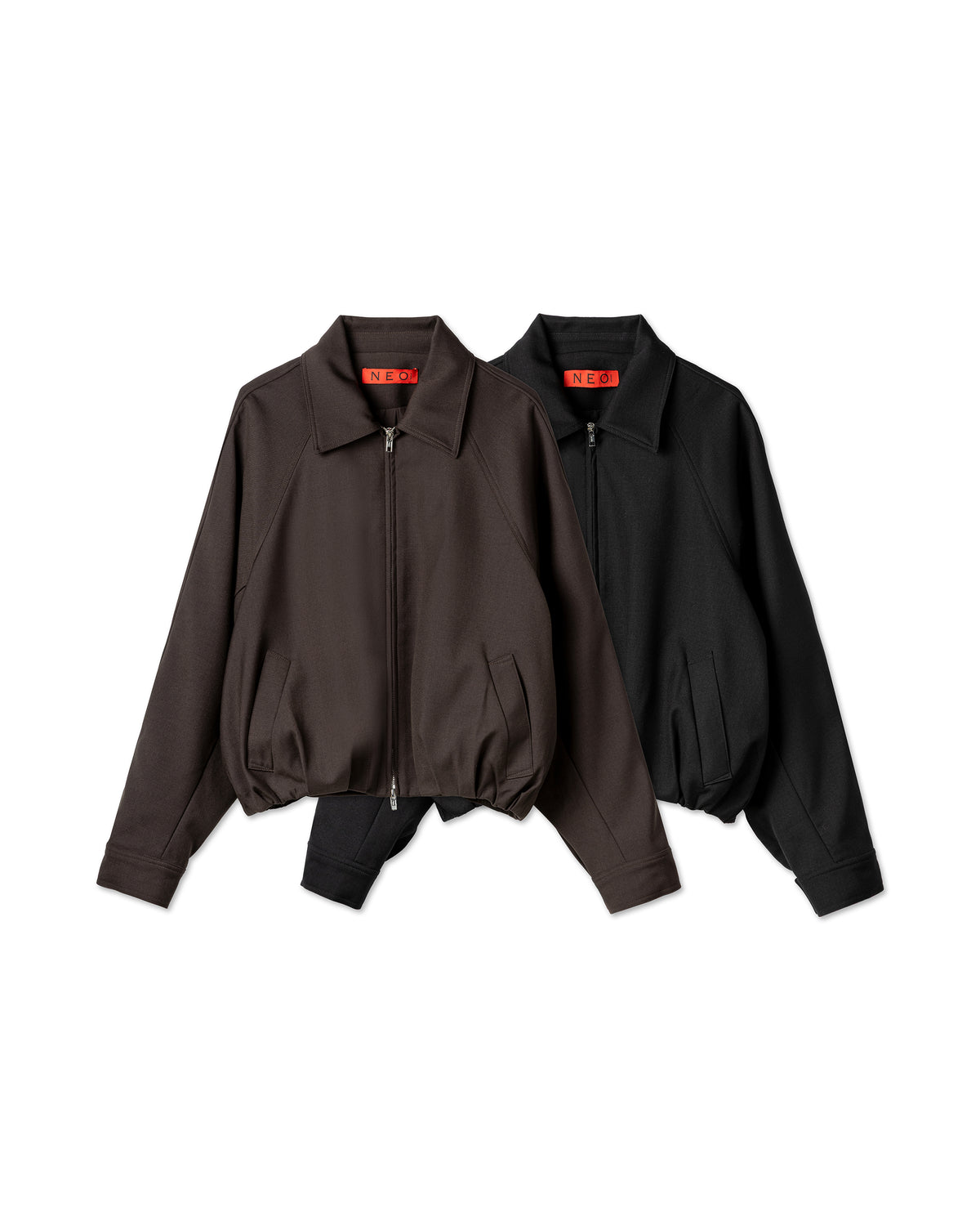 Vol.3 Ch.2 Structural Raglan-Sleeve Zip Jacket