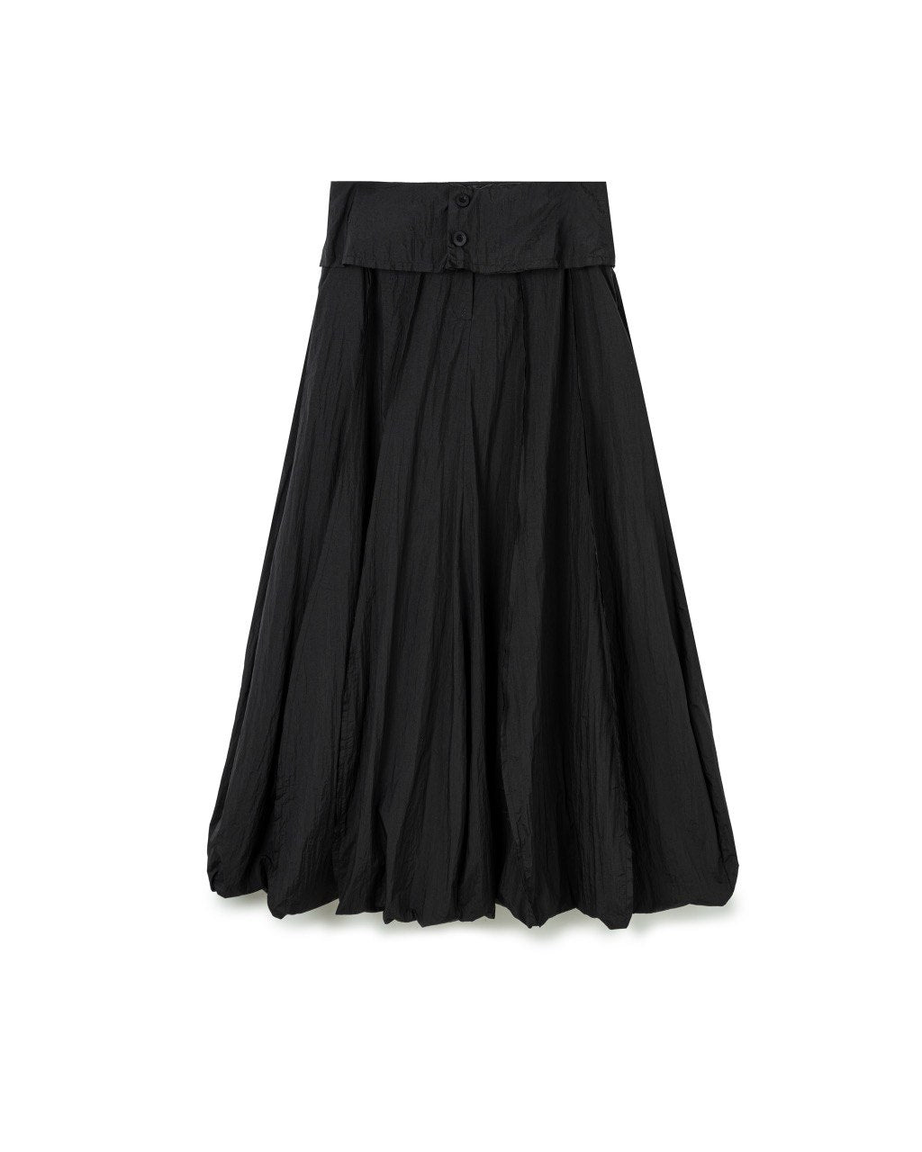 Fold-Over Balloon Skirt