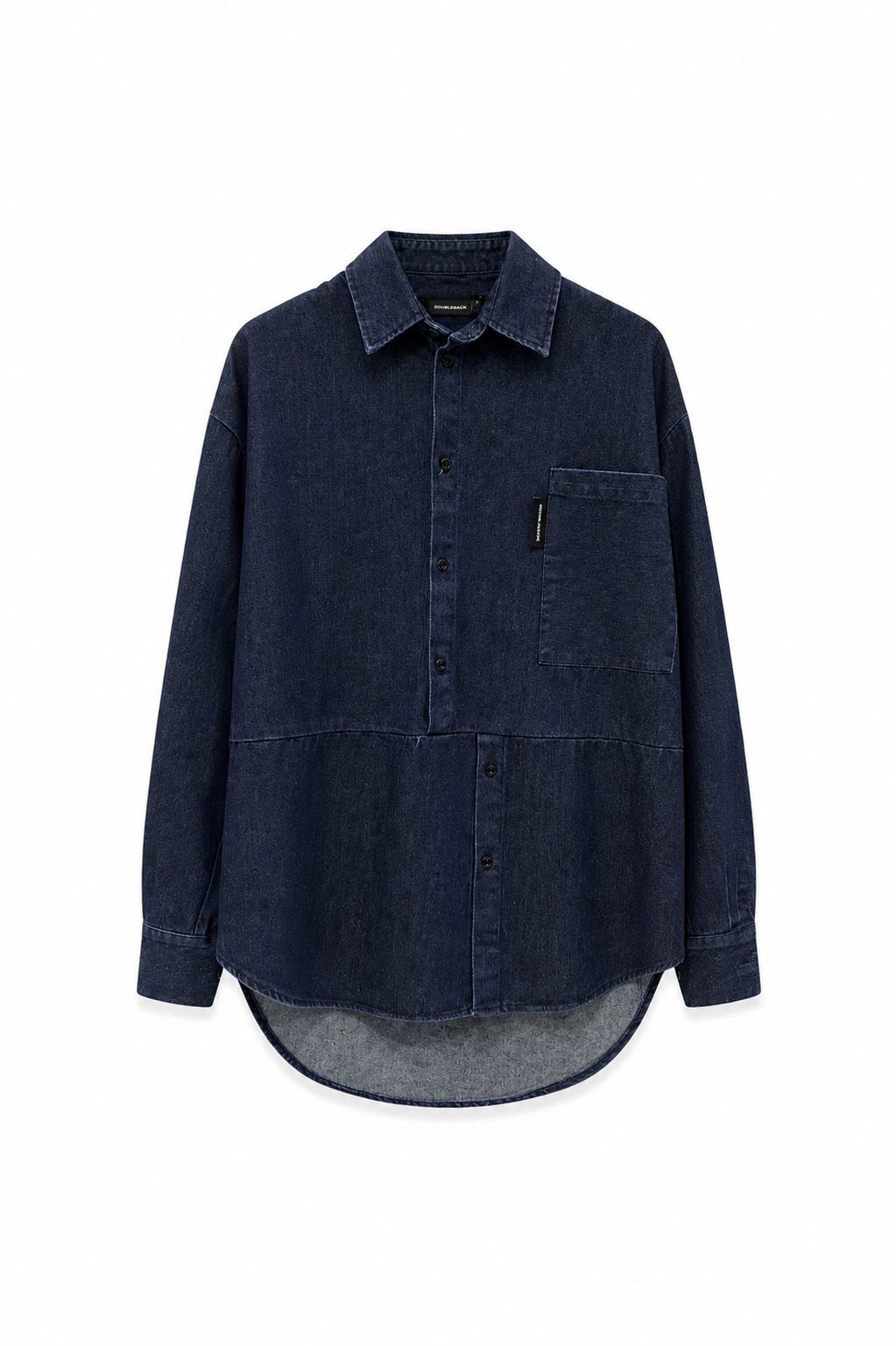 DOUBLEBACK Denim Twisted Shirt