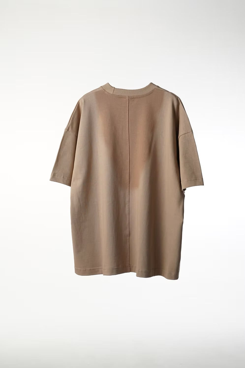 DOUBLE BACK Sweat Brown Oversize