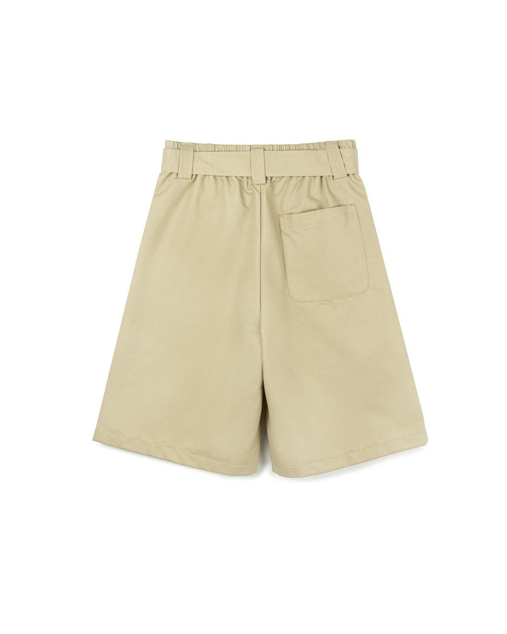 Box Pleat Wide Shorts