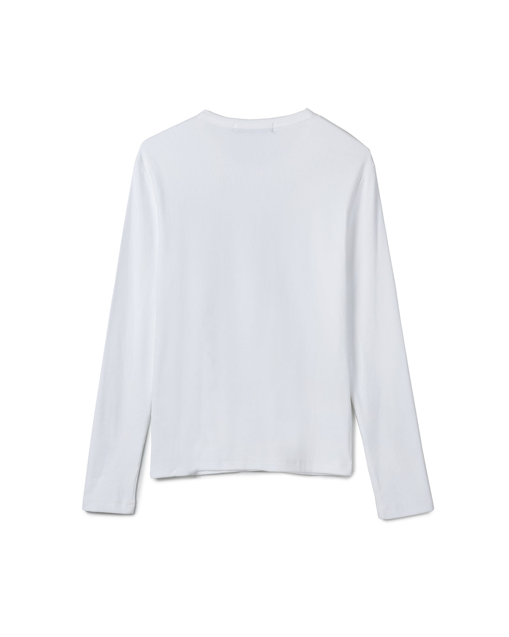 Minimal Ribbed Henley Top