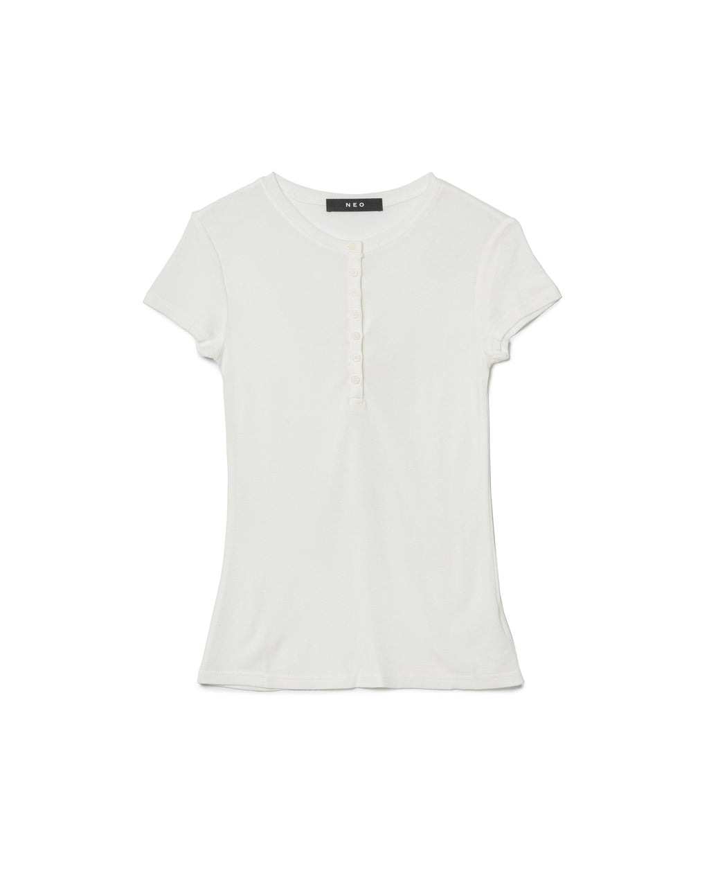 Classic Buttoned Basic Top