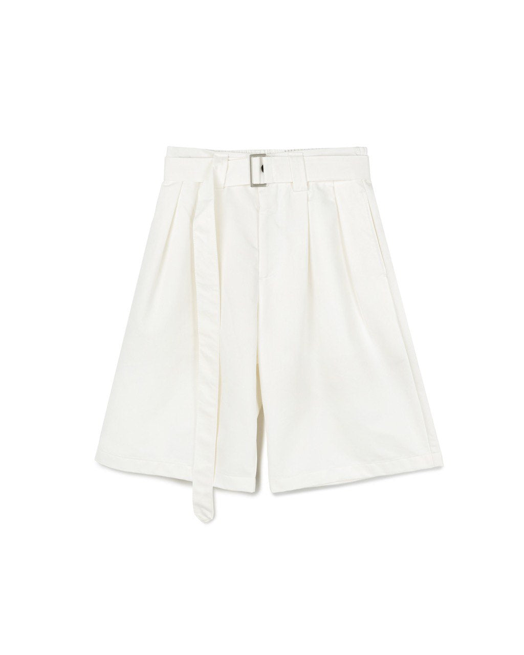 Box Pleat Wide Shorts