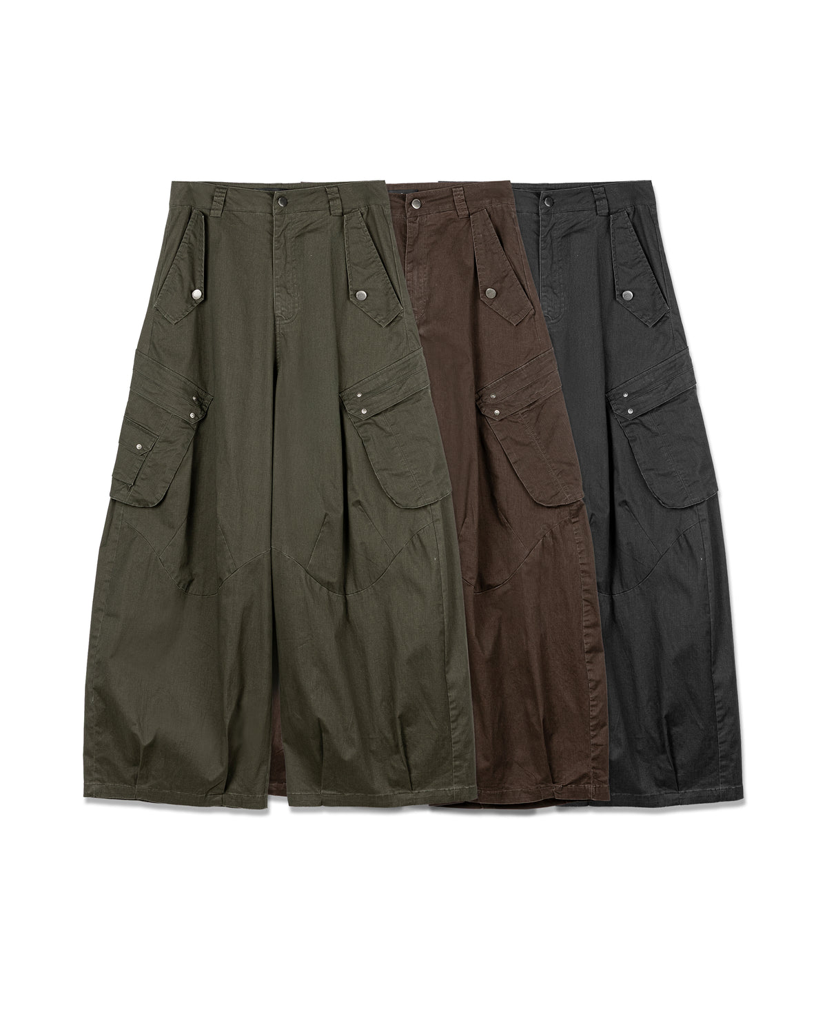 Cargo Wide-leg Pants