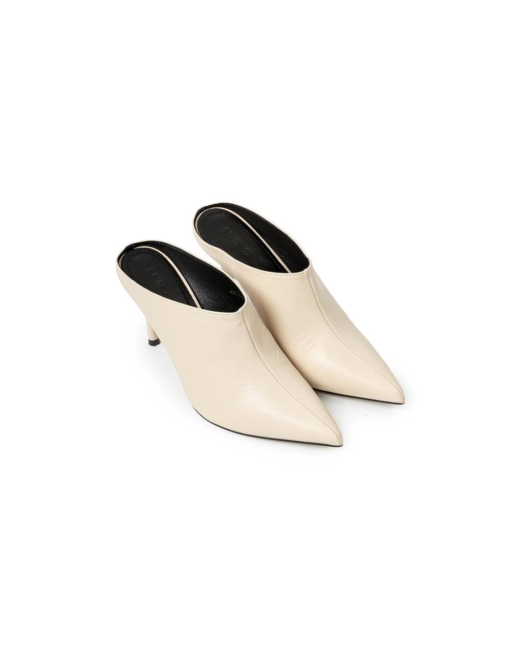 Flip On Pointed Toe Heels