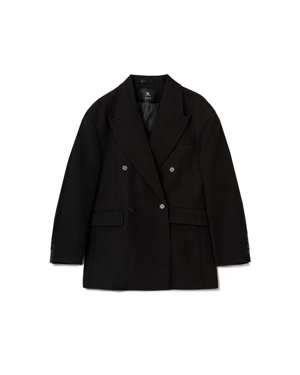 Double-Breasted Tailored Blazer