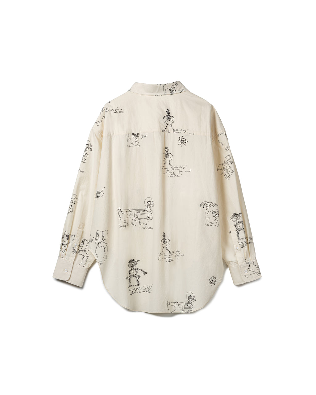 Relaxed Graphic Cotton Shirt