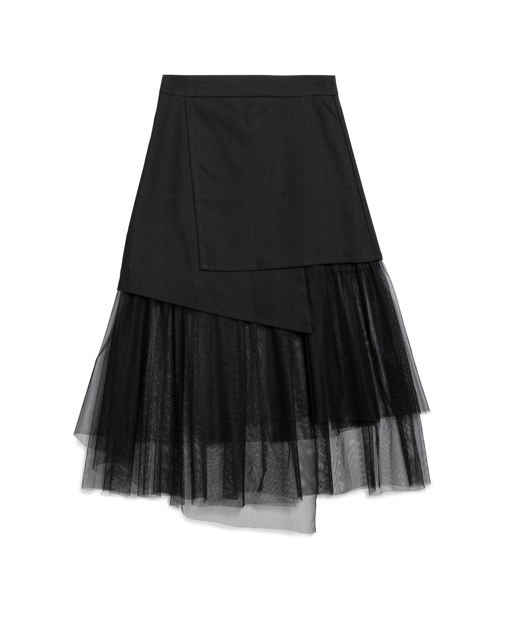 Tailored Mesh Hybrid Skirt