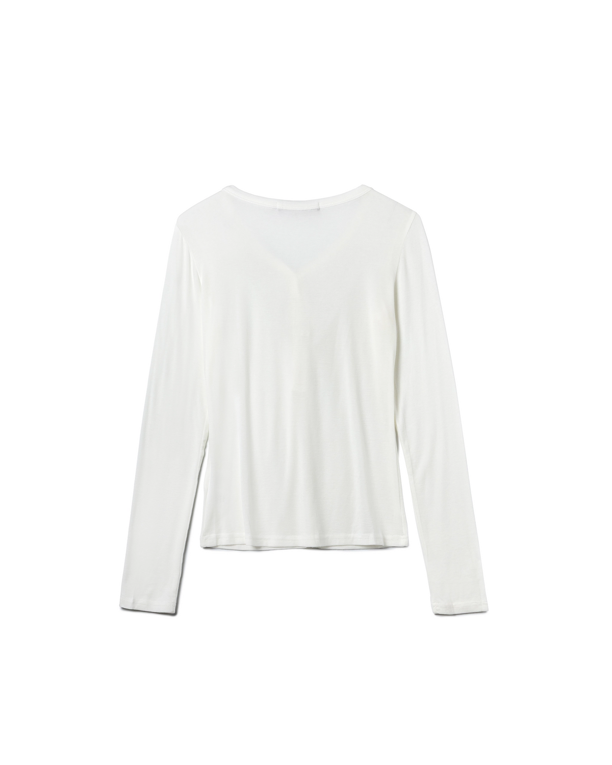 Button V-neck Top
