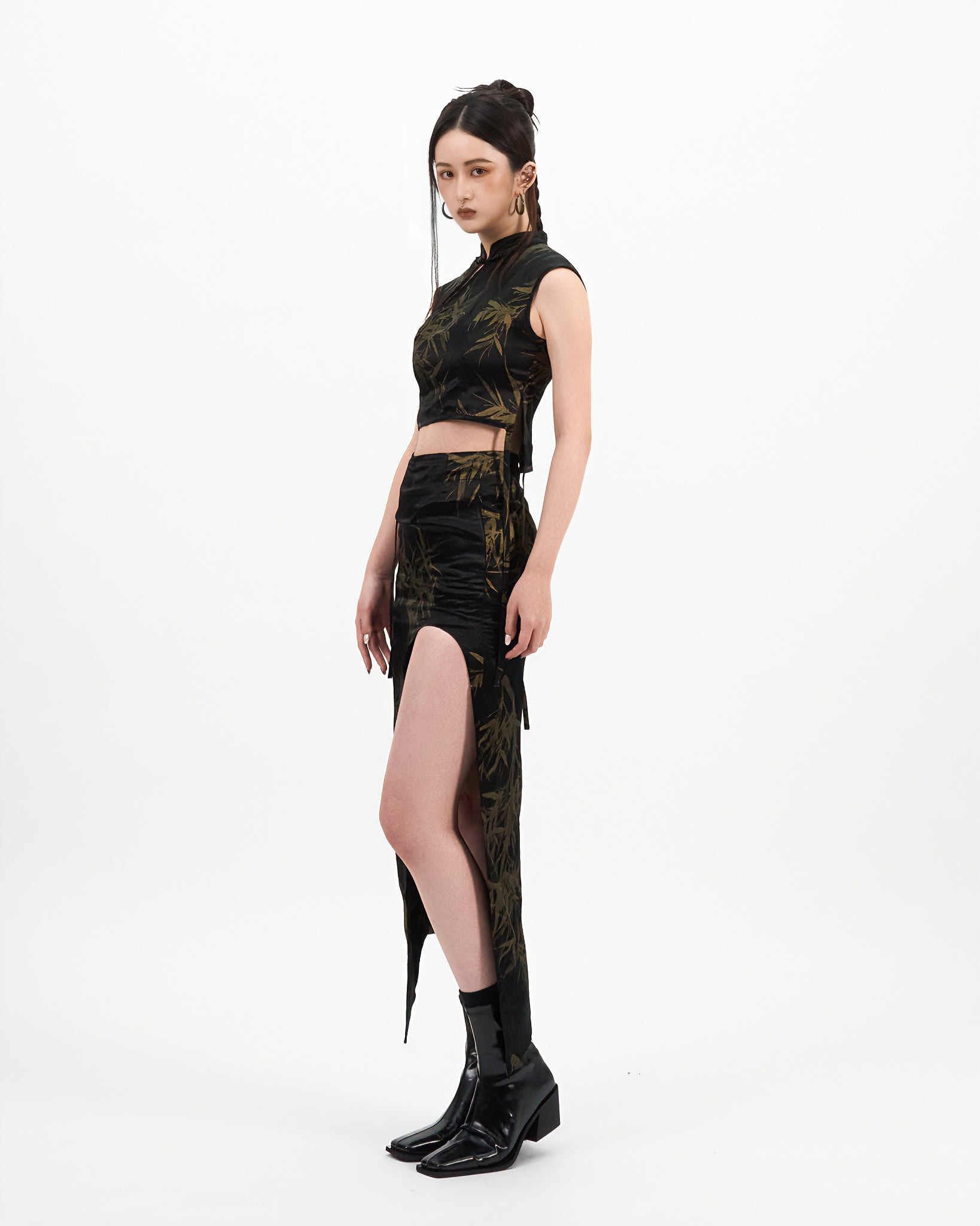 N E O CH.2 Oriental Bamboo Cheongsam Set