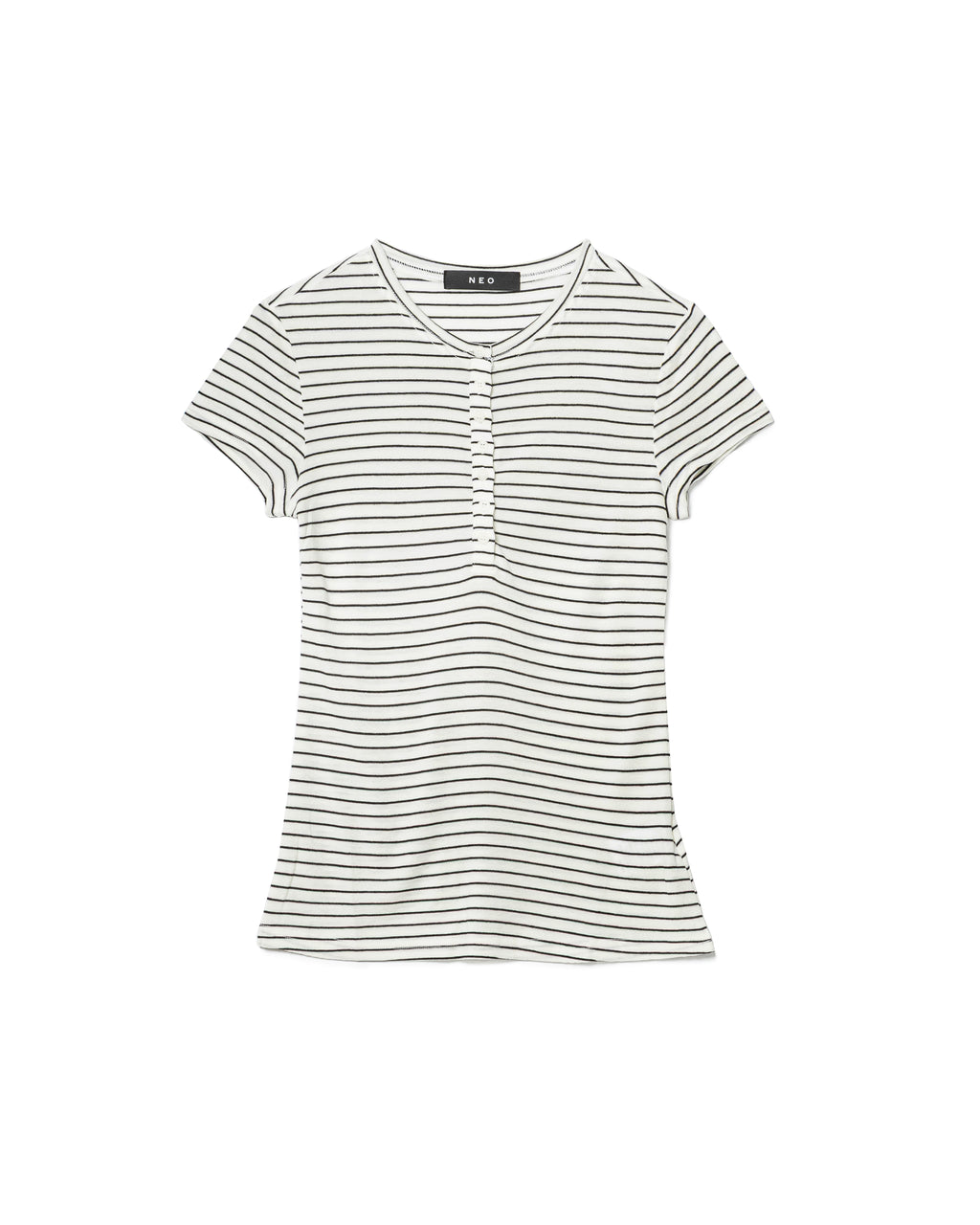 Classic Buttoned Basic Top