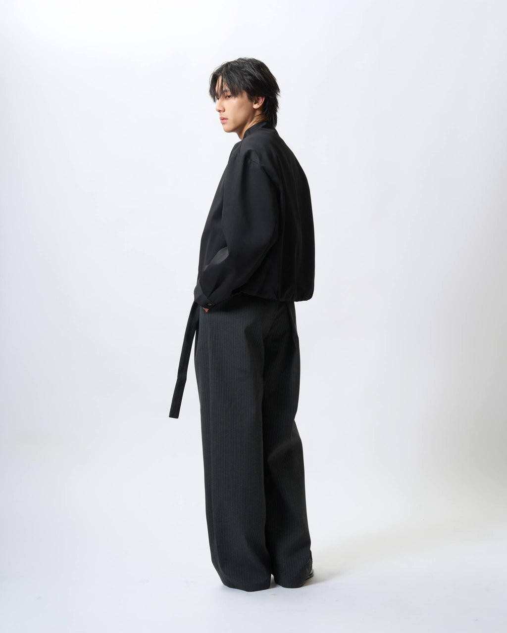 Sculptural Technical Bomber Jacket