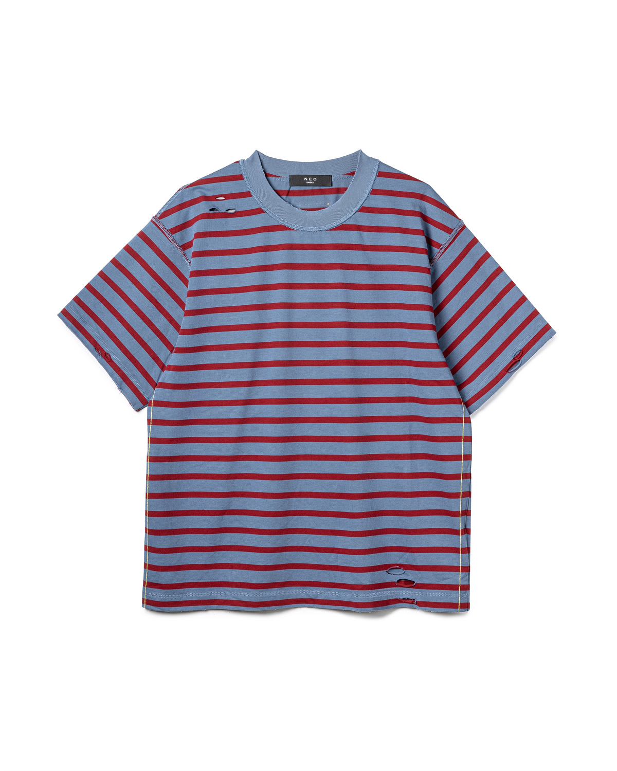 Distressed Stripe Tee