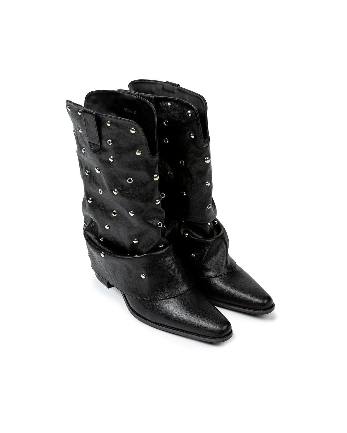 Distressed Eyelet Boots