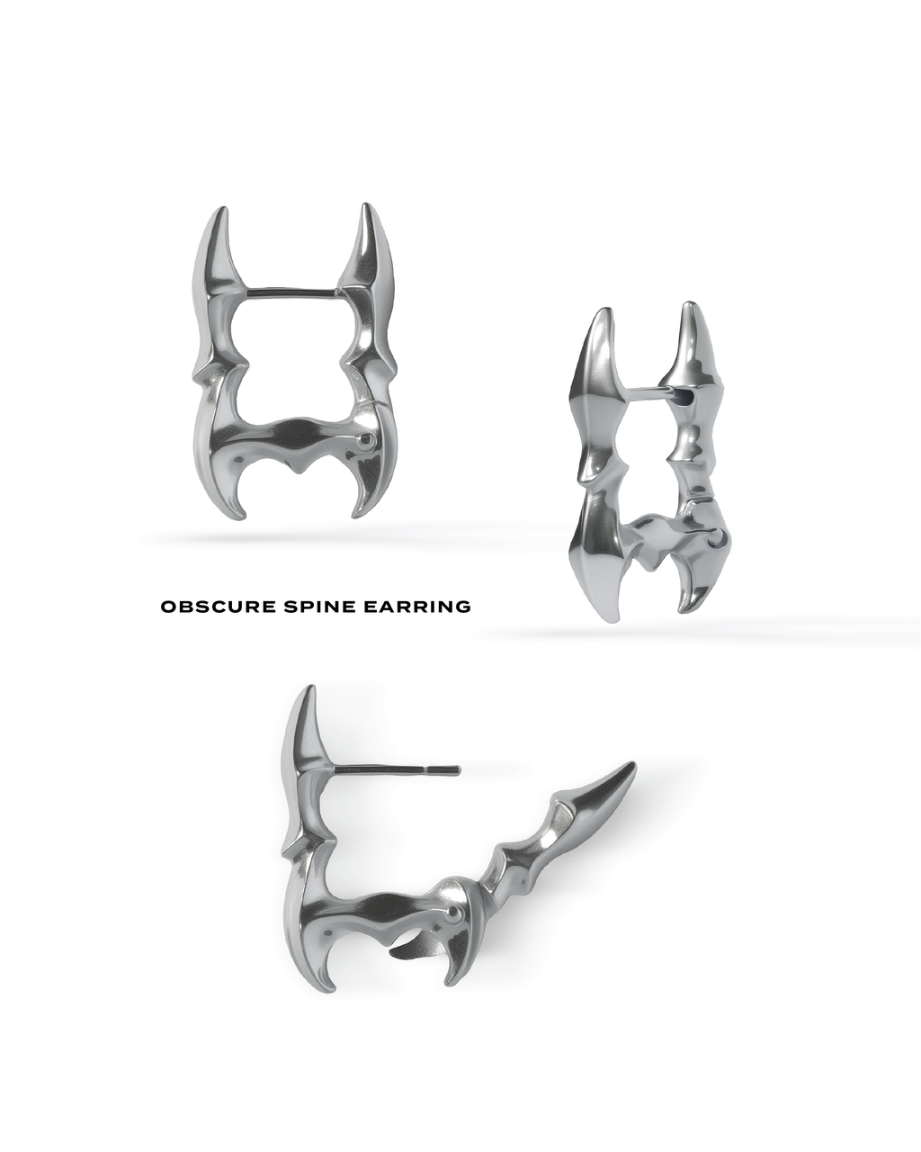ORANDA OBSCURE FRAME EARRING