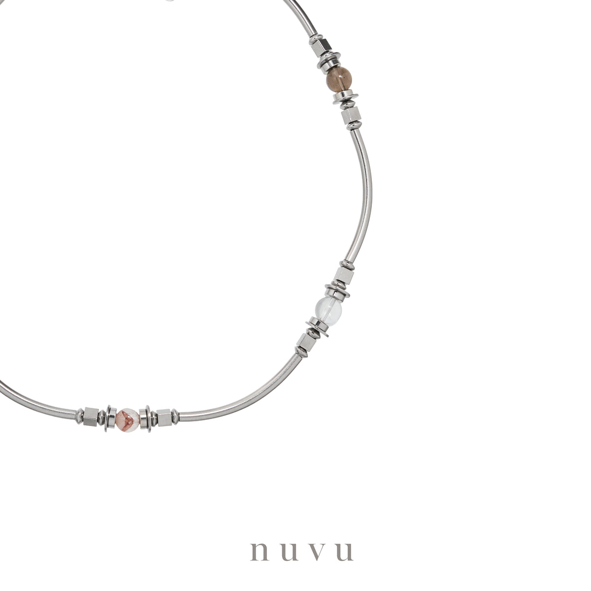 NUVU Pyramid Code Collection Necklace