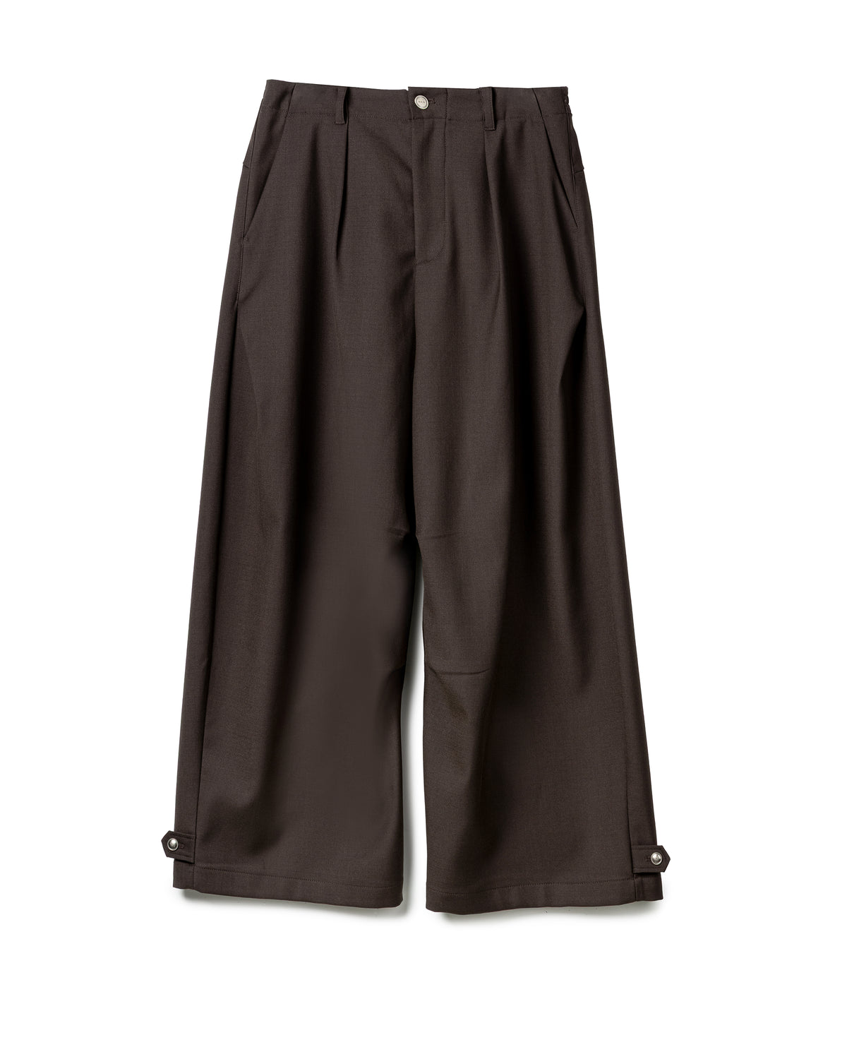 Vol.3 Ch.2 Pleated Curved Wide-Leg Trousers