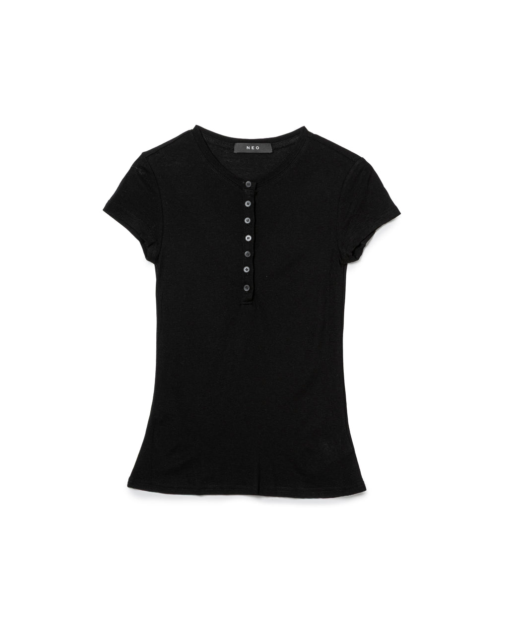 Classic Buttoned Basic Top