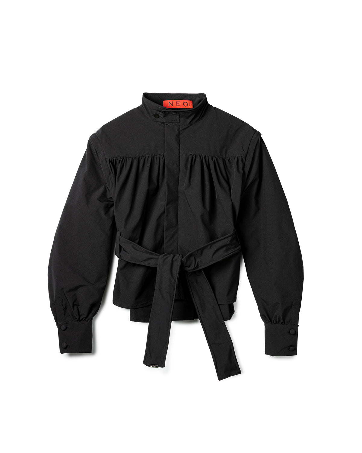 Vol.3 Ch.2 Structural Cropped Trench Jacket (Plain)
