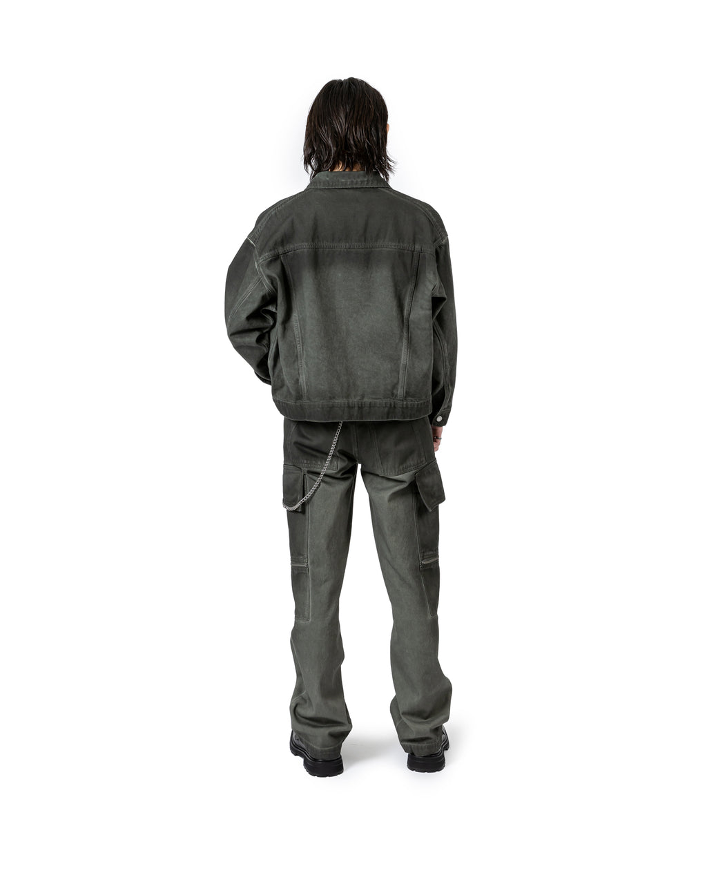 Washed Gradient Jacket