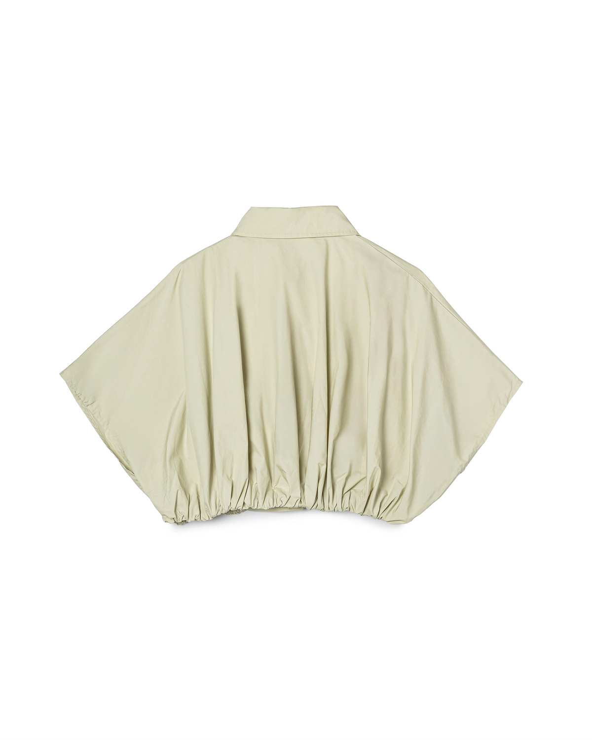 Cropped Elasticated Shirt