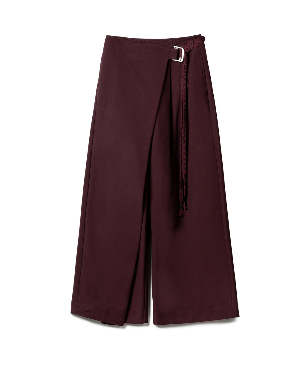 Tailored D Ring Panel Wrap Pants