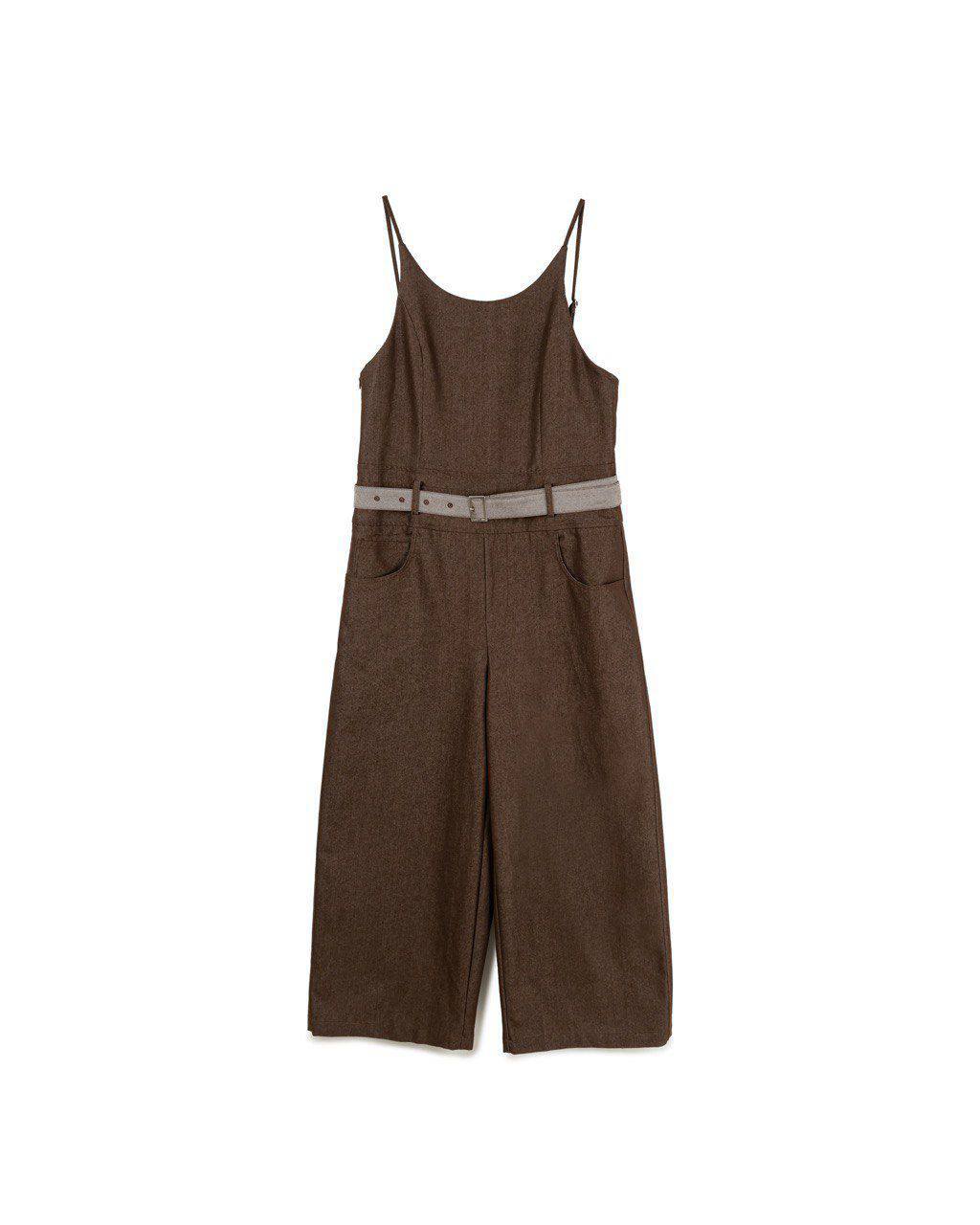 Belted Cami Jumpsuit