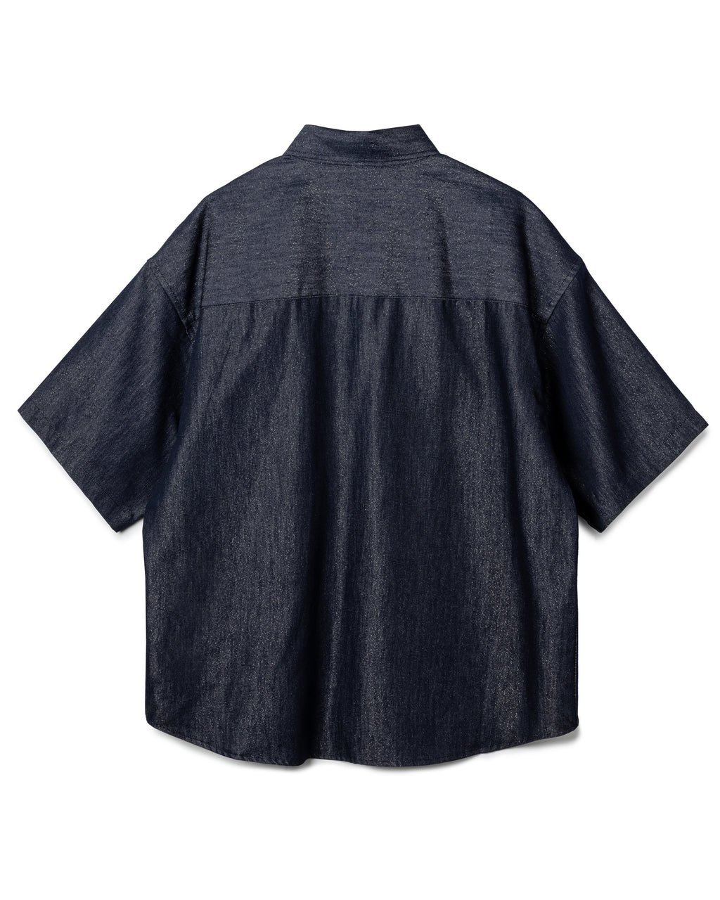 Relaxed Dual-Pocket Denim Shirt