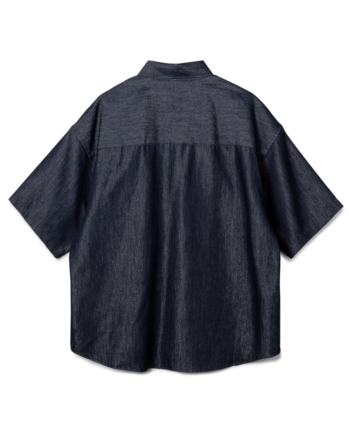 Relaxed Dual-Pocket Denim Shirt