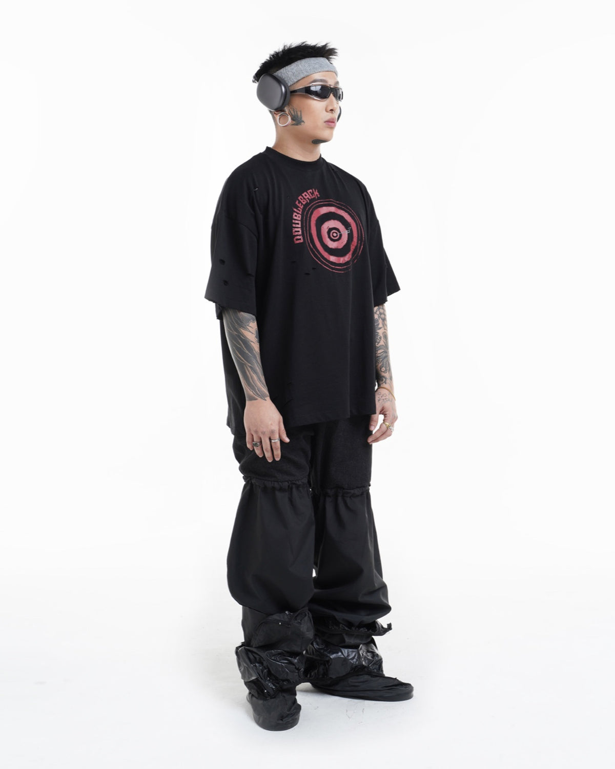 DOUBLE BACK Archery T-Shirt Oversized