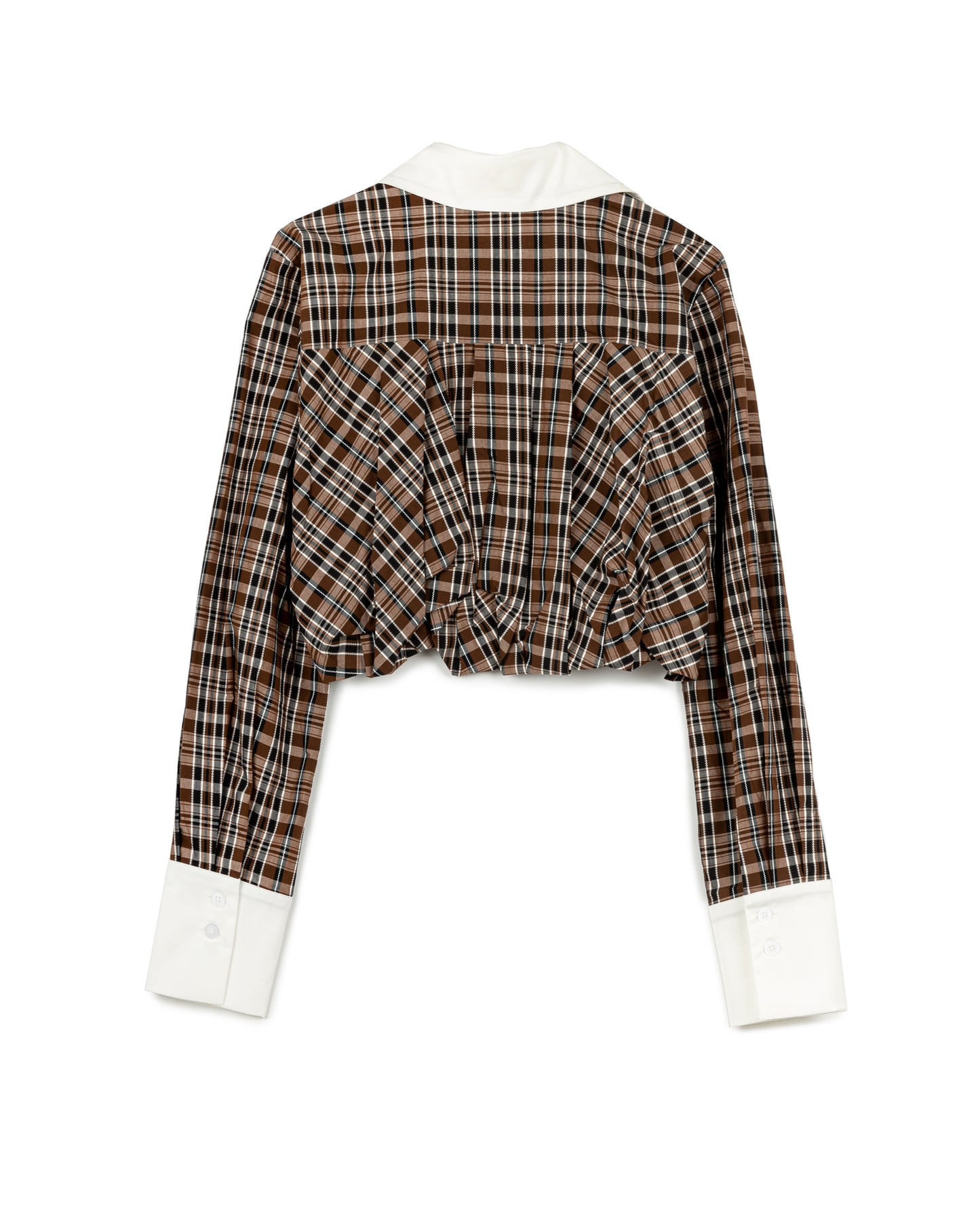 Lattice Crop Shirt