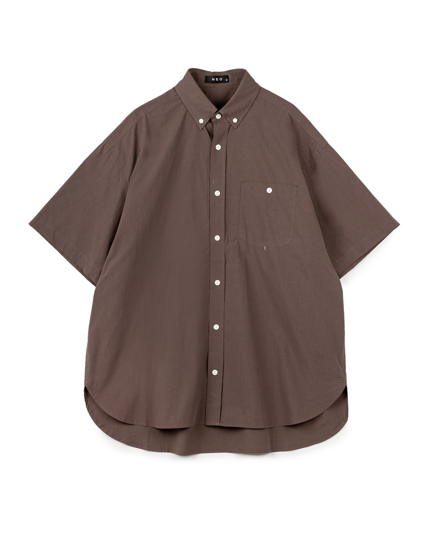 Drop Shoulder Short Sleeve Shirt