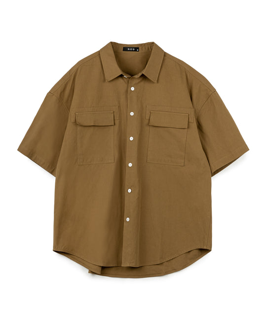 Relaxed Fit Pocket Shirt