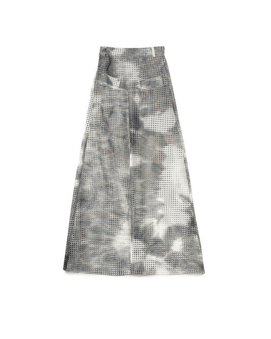 Tie-Dye Hollow Out Skirt