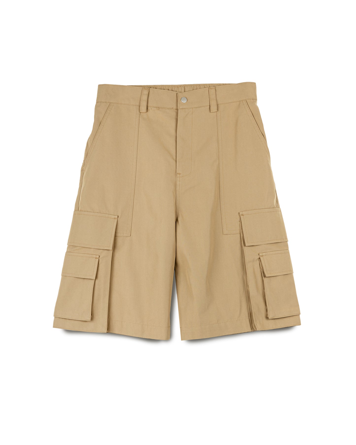 Unisex Cargo Cropped Trousers