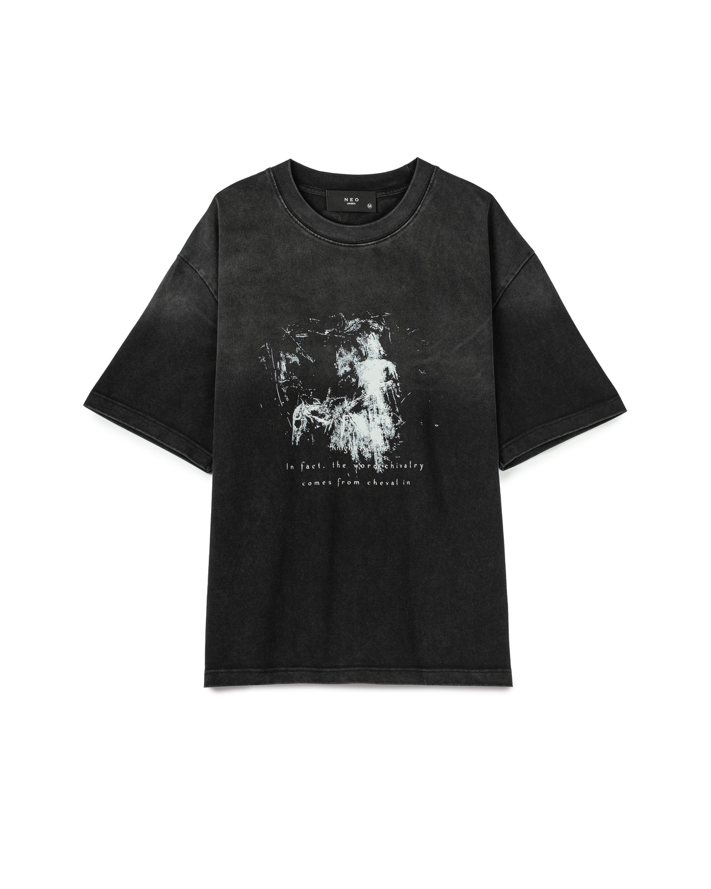 Distressed Washed Graphic T-shirt