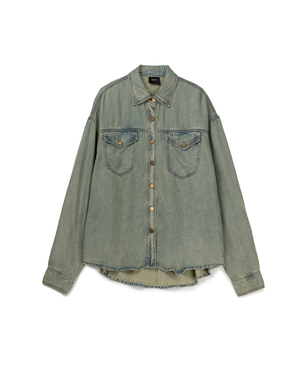 Denim Long Sleeve Shirt