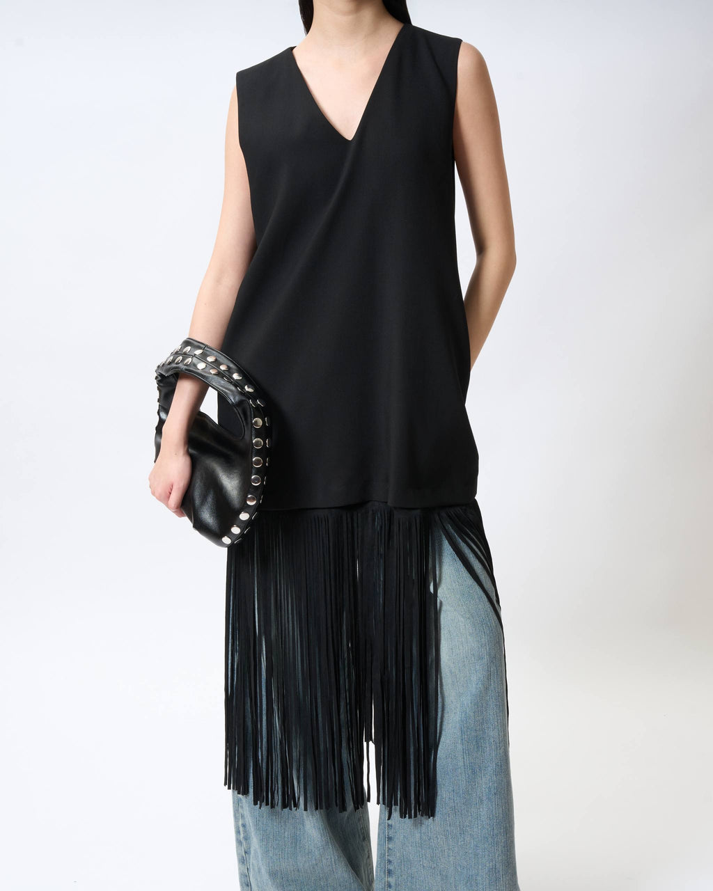 Studded Leather Bag