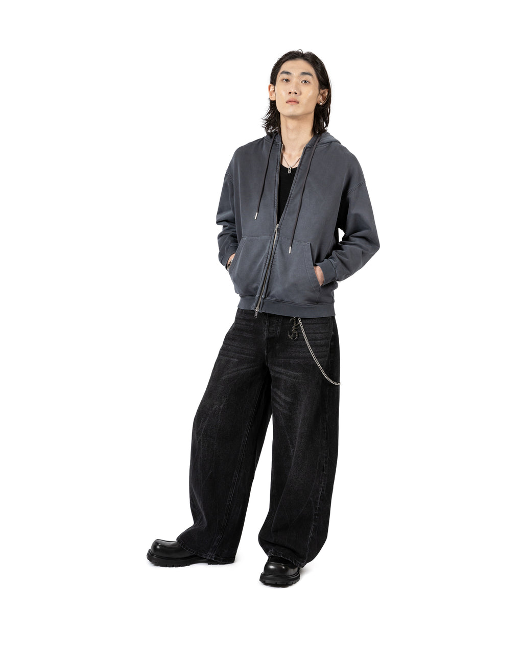 Denim Baggy Pants