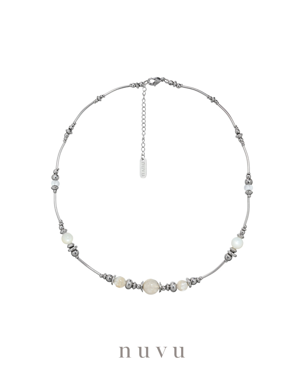 NUVU Whispering Snow Necklace