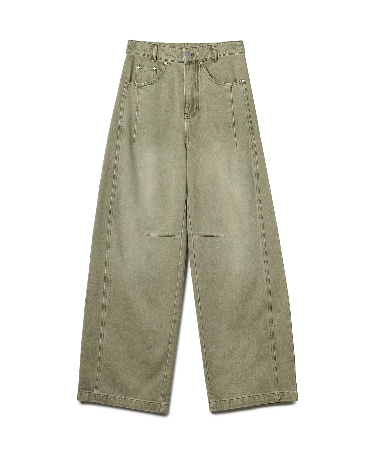 Sage Vintage Wide-Leg Jeans