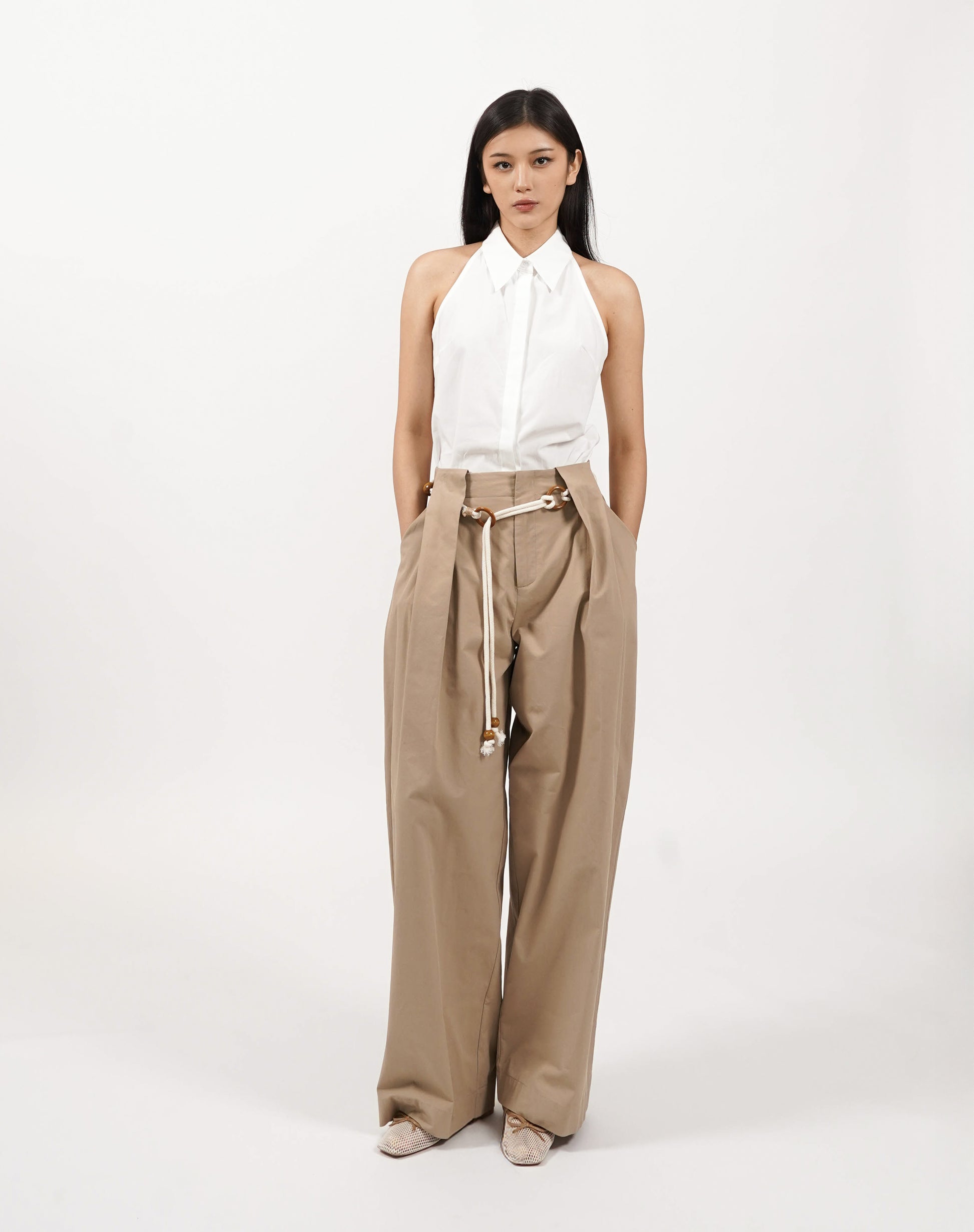 Button-Up Collared Shirt